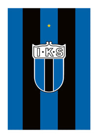 Historisk Logo Sirius Fotboll Svart/Blå-1