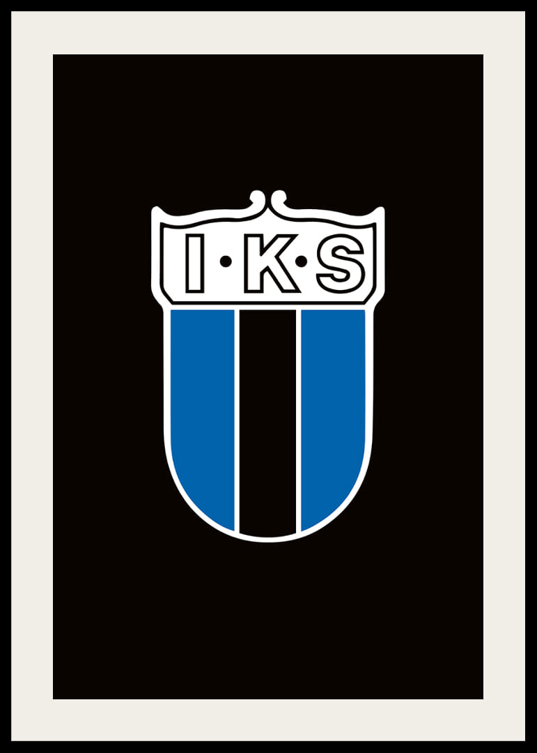 Historisk Logo Sirius Fotboll Svart-12