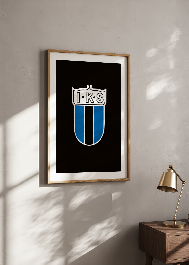 Historisk Logo Sirius Fotboll Svart-12