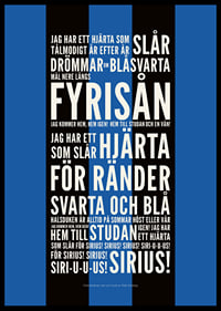 Fotbollsvänner Svart/Blå-6