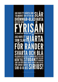 Fotbollsvänner Svart/Blå-1