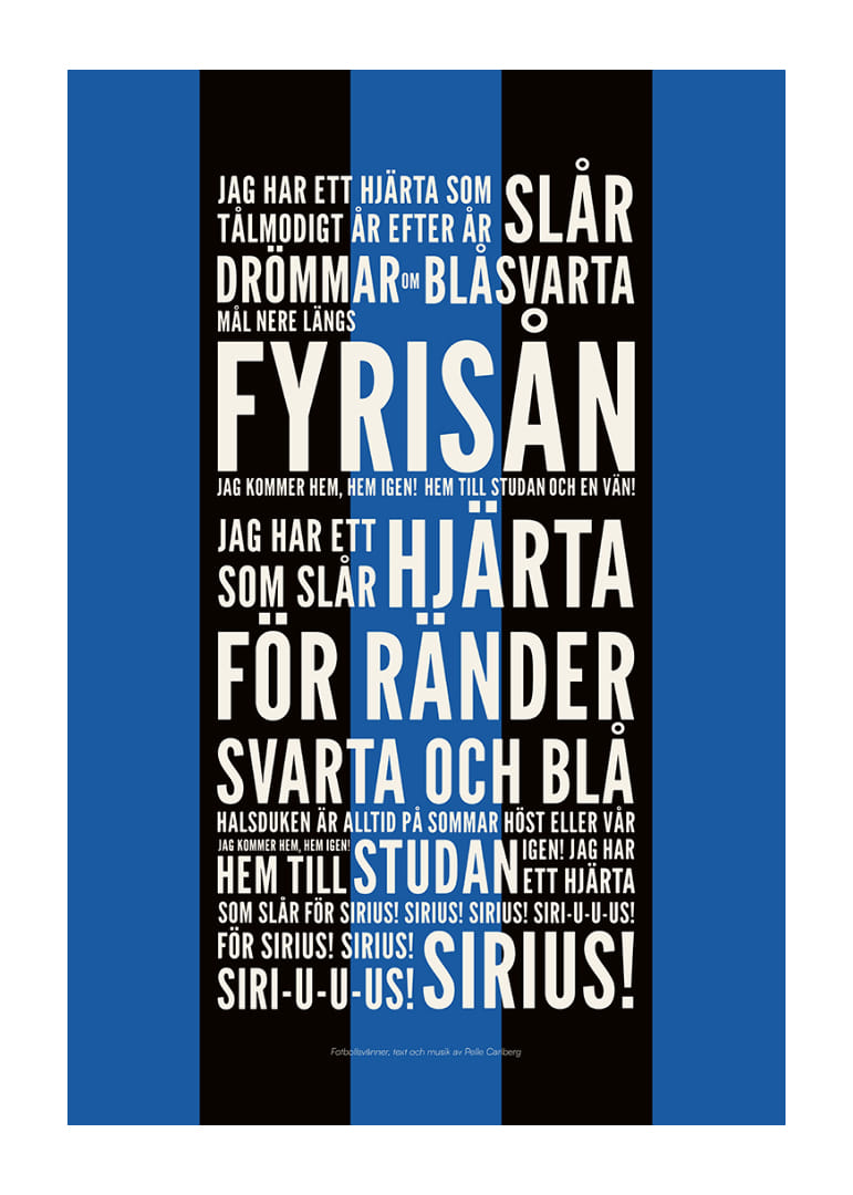 Fotbollsvänner Svart/Blå-12