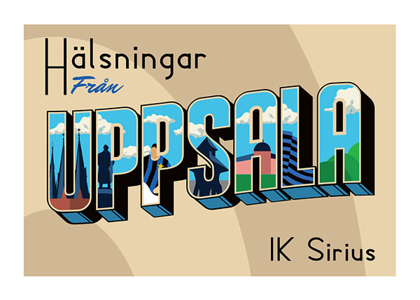 Poster Hälsningar Från Uppsala