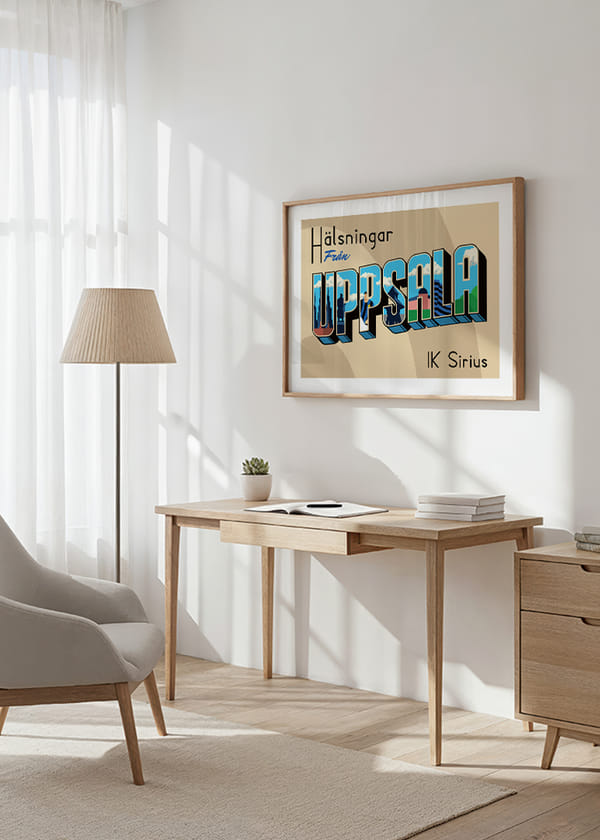 Poster Hälsningar Från Uppsala crossfade