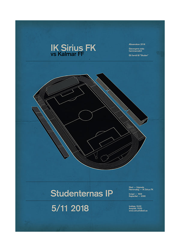 Poster Sirius Fotboll VS Kalmar FF