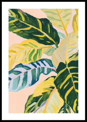 Plakatas Colorful Leafy Symphony