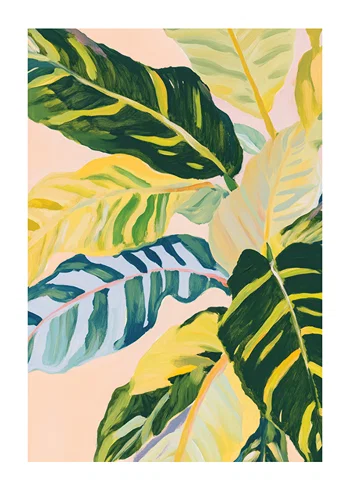 Poster Colorful Leafy Symphony
