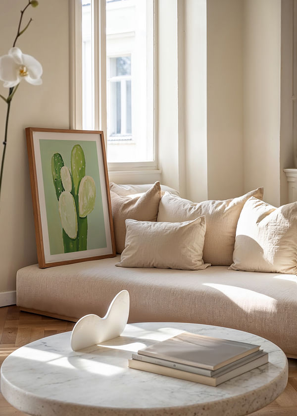 Poster Serene Cactus Oasis crossfade