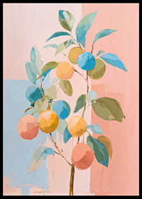 Lovely colors and fruit on a harmonious poster-6