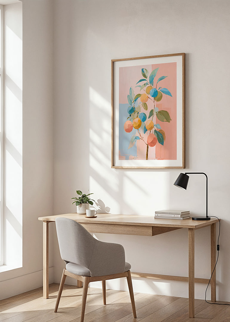 Lovely colors and fruit on a harmonious poster-12