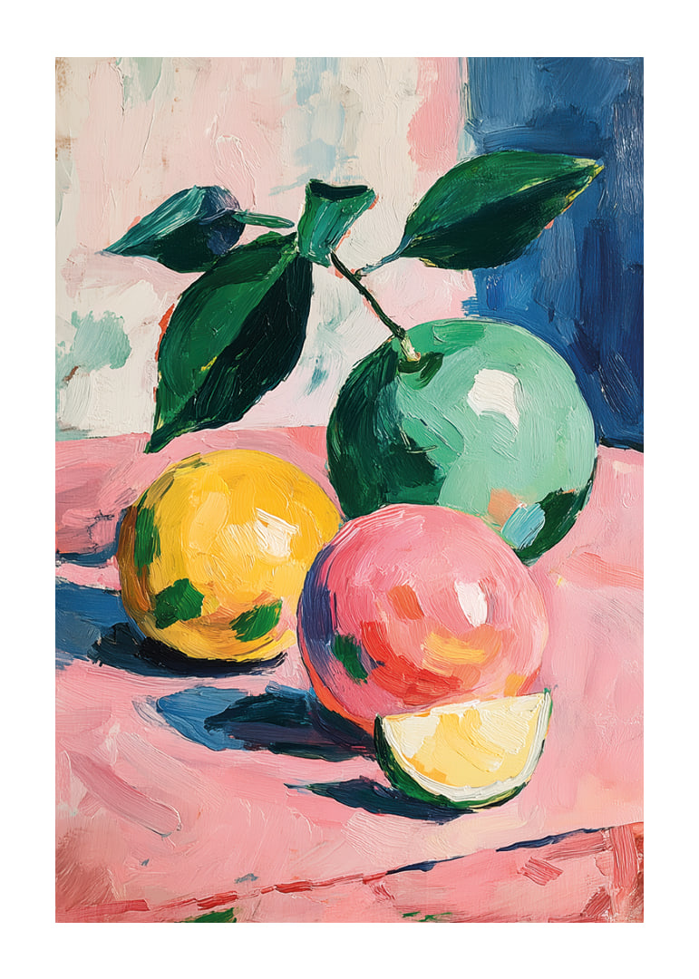 Colorful fruits brighten the room with life and energy-12