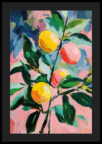 Färgglad citruskomposition mot en livfull bakgrund-4