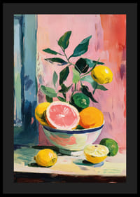 Vibrant citrus color palette in a harmonious composition-4