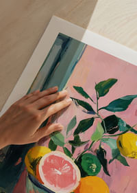 Palette de couleurs d'agrumes vibrantes dans une composition harmonieuse-5