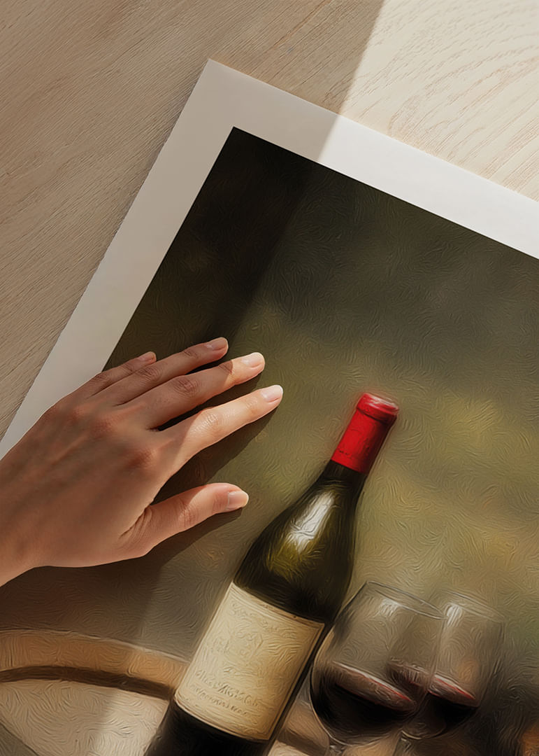 Une romance classique autour d'un verre de vin dans un vieux tonneau-12