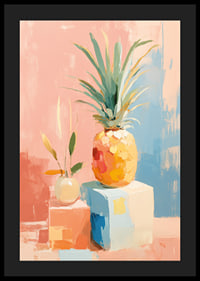 Vibrant colors create a tropical feel with pineapple-4