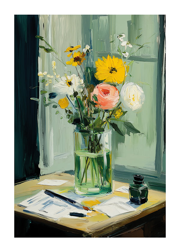 Poster Harmonious Blooms