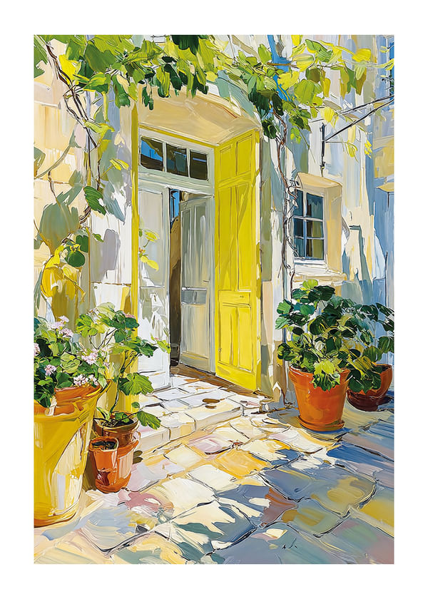 Poster Sunshine Entrance