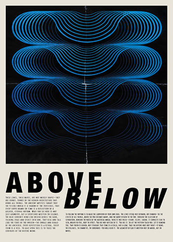 Poster Above Below