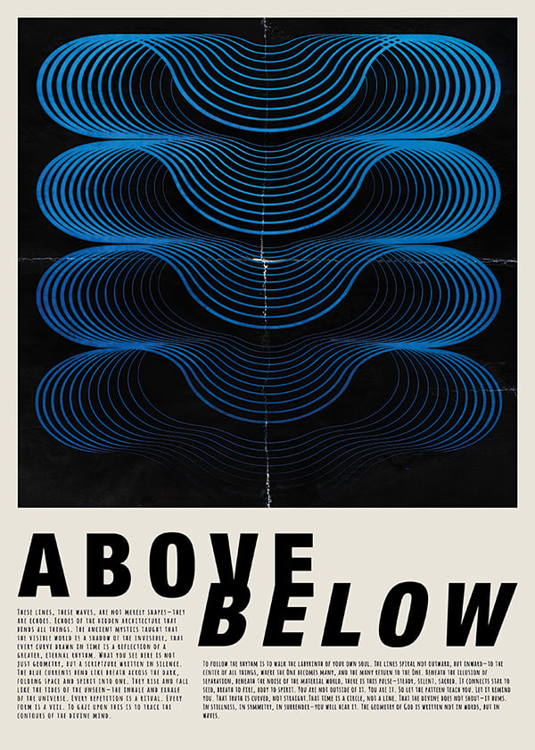 Póster Above Below
