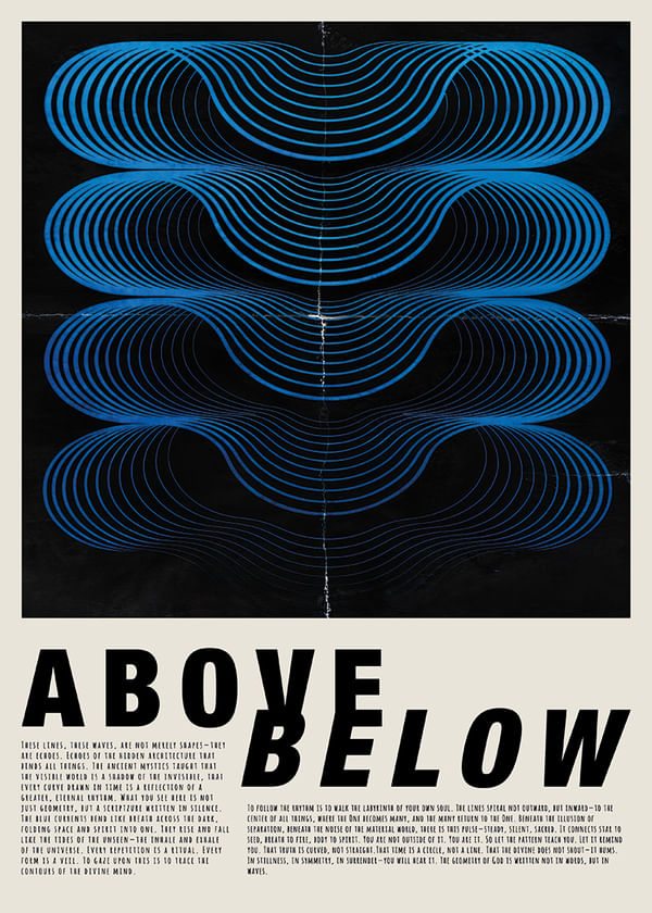 Poster Above Below