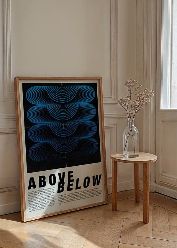 Póster Above Below crossfade