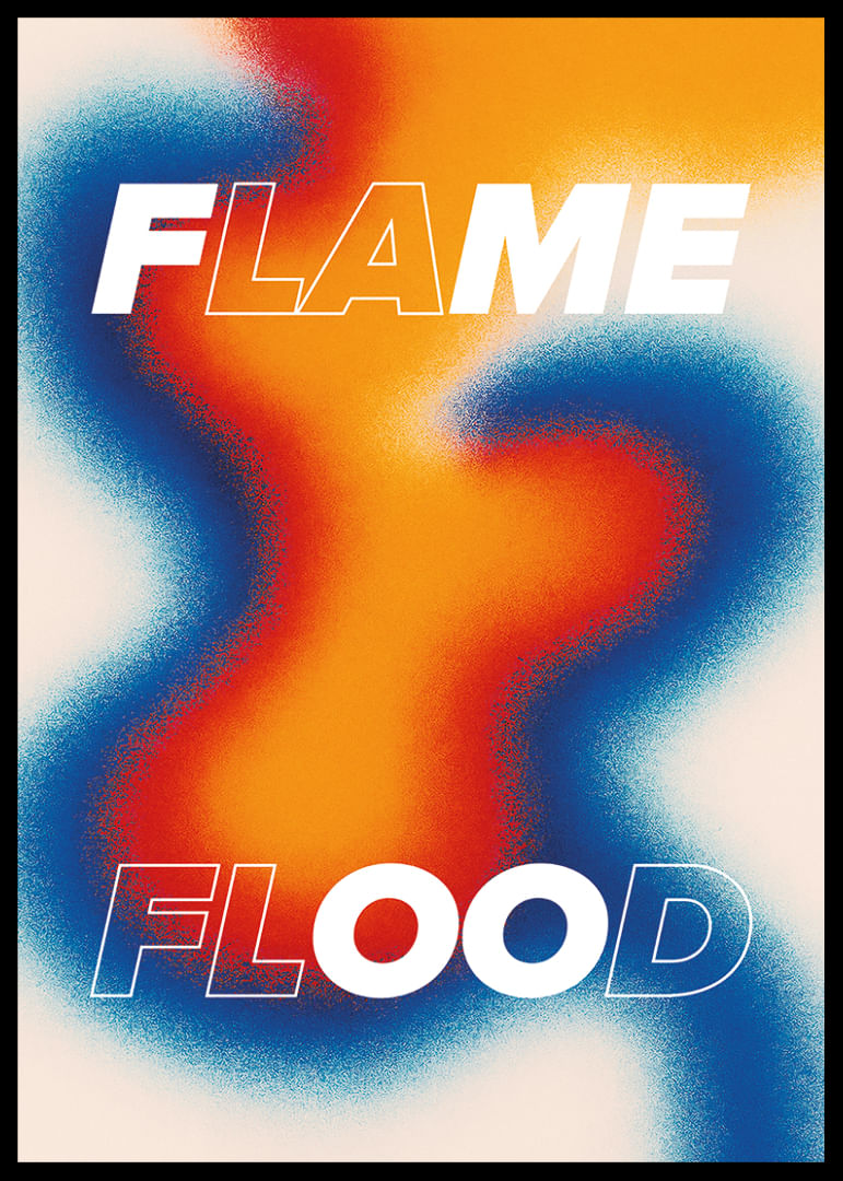 Ein extravagantes Muster vibriert vor intensiver Energie-12