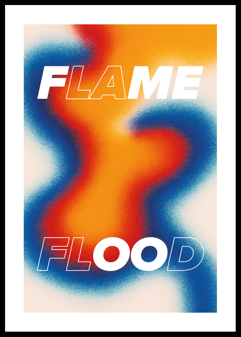 Ein extravagantes Muster vibriert vor intensiver Energie-12