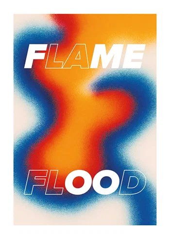 Plakat Flame Flood