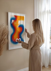 Ein extravagantes Muster vibriert vor intensiver Energie-4