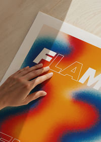 Ein extravagantes Muster vibriert vor intensiver Energie-5