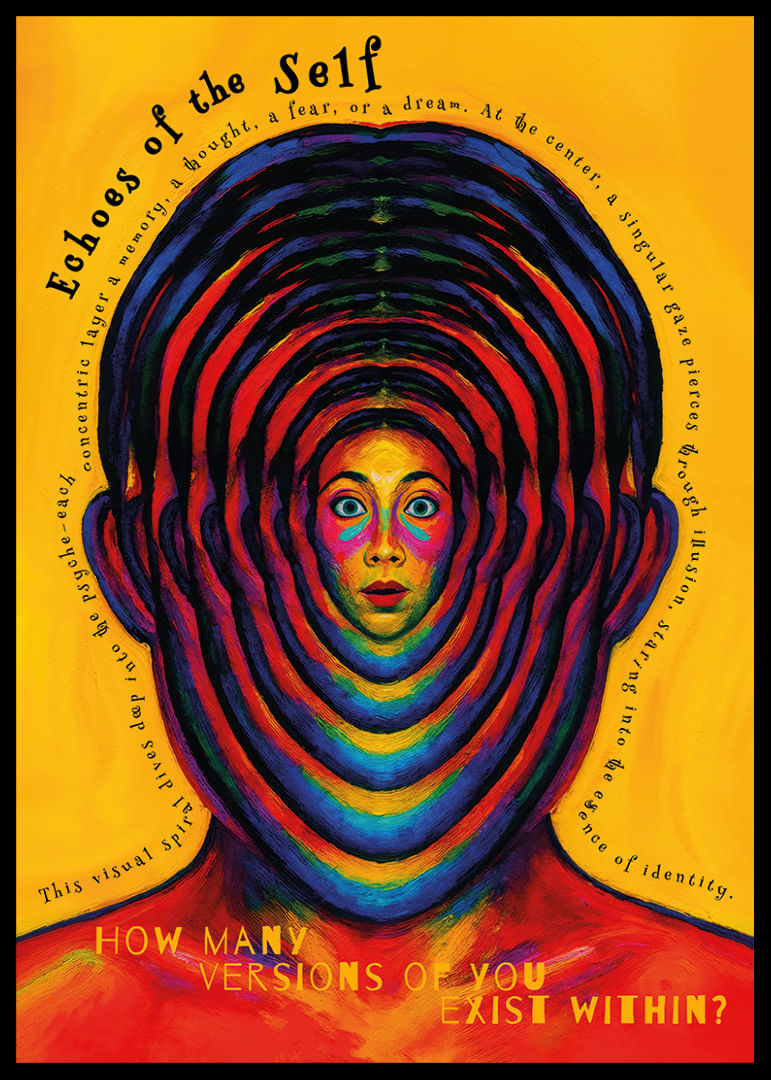 Eine hypnotische Farbexplosion der Identität und des Denkens-12