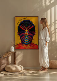 Eine hypnotische Farbexplosion der Identität und des Denkens-2