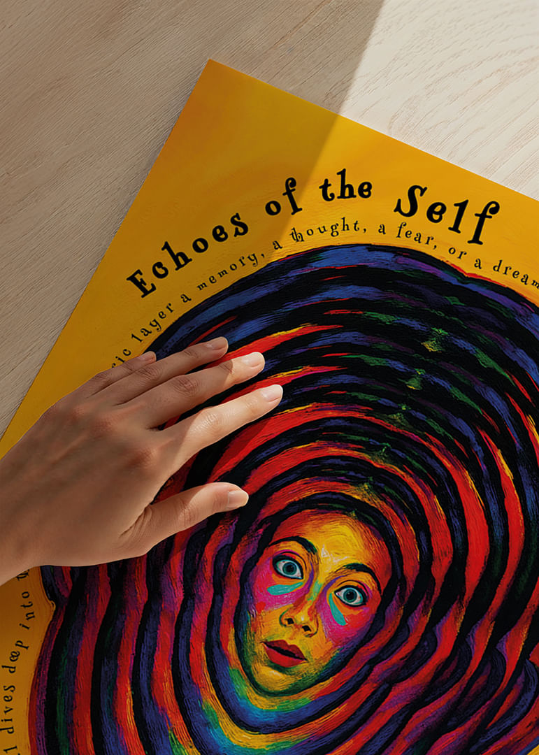 Eine hypnotische Farbexplosion der Identität und des Denkens-12