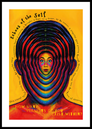 Poster Echoes Of The Self