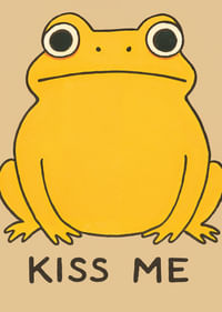 Humoorika pöördega kollane konn kutsub sind suudlema-3