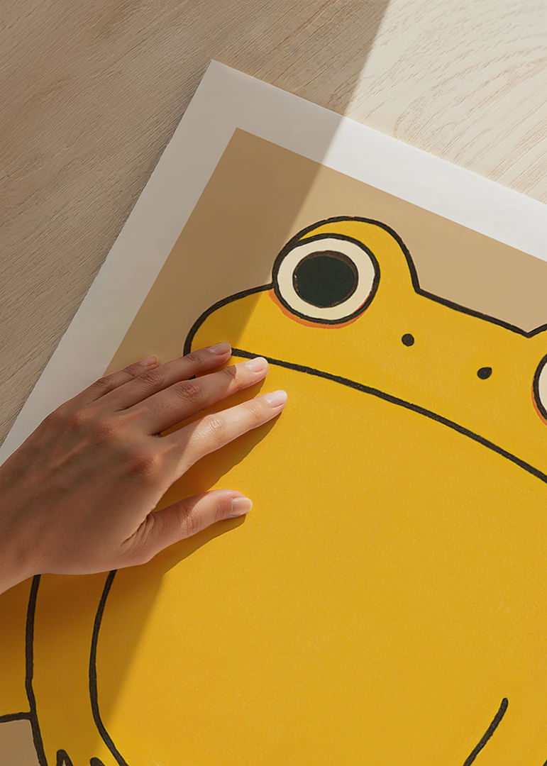 Humoorika pöördega kollane konn kutsub sind suudlema-12