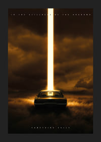 A car is illuminated by a mysterious beam of light across dark fields-5