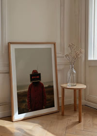 Dark and mysterious poster with an offline iconic display that captivates the eye-4