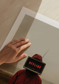 Dark and mysterious poster with an offline iconic display that captivates the eye-5