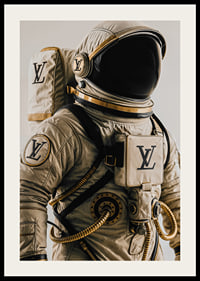 Costumul de astronaut întâlnește moda de lux într-un stil unic și fascinant.-2