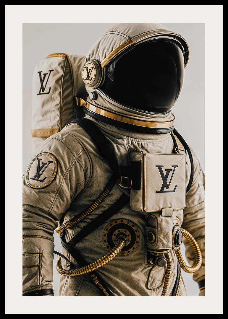 Costumul de astronaut întâlnește moda de lux într-un stil unic și fascinant.-12
