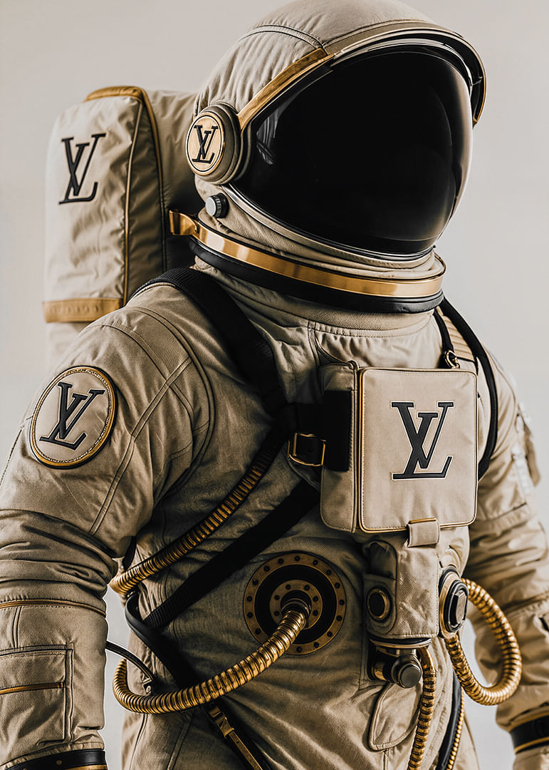 Kombinezon astronauty łączy się z luksusową modą w wyjątkowym i fascynującym stylu-12