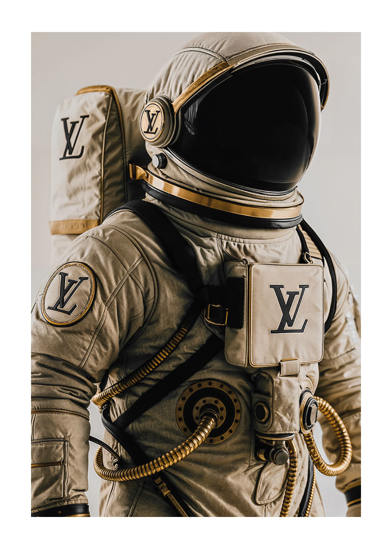 Kombinezon astronauty łączy się z luksusową modą w wyjątkowym i fascynującym stylu-12