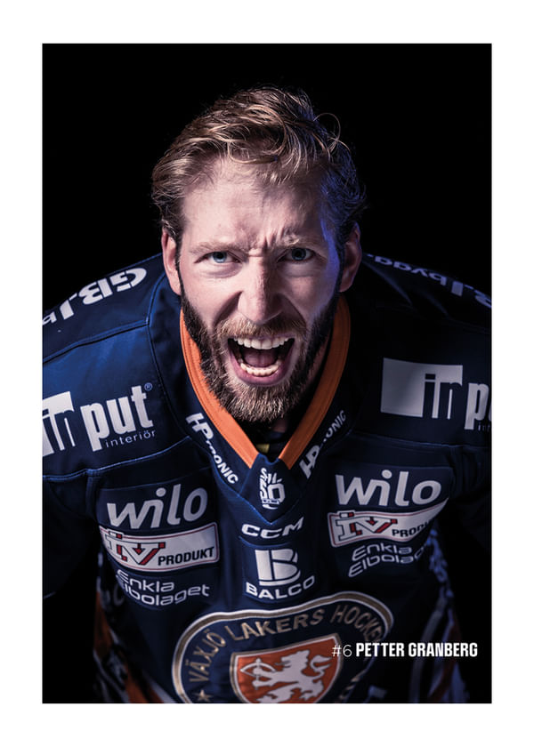 Poster Petter Granberg #6 Växjö Lakers 2025/2026