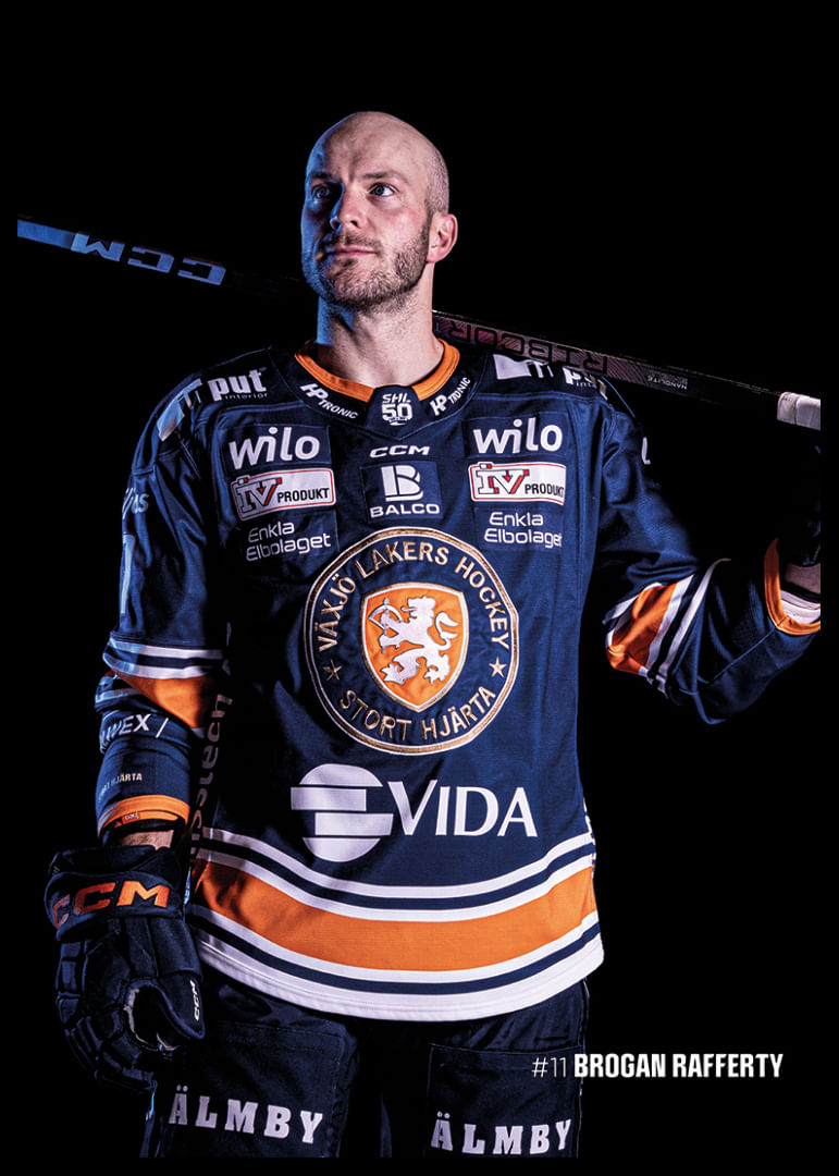 Brogan Rafferty #11 Växjö Lakers 2025/2026-12