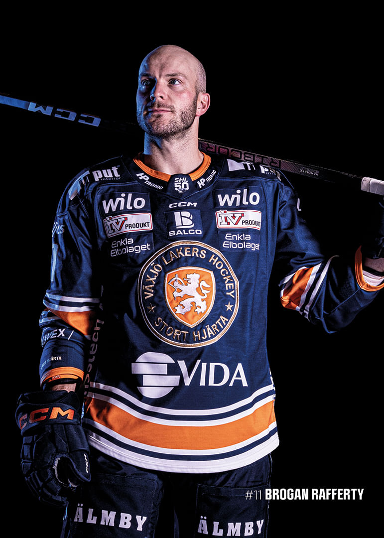 Brogan Rafferty #11 Växjö Lakers 2025/2026-12