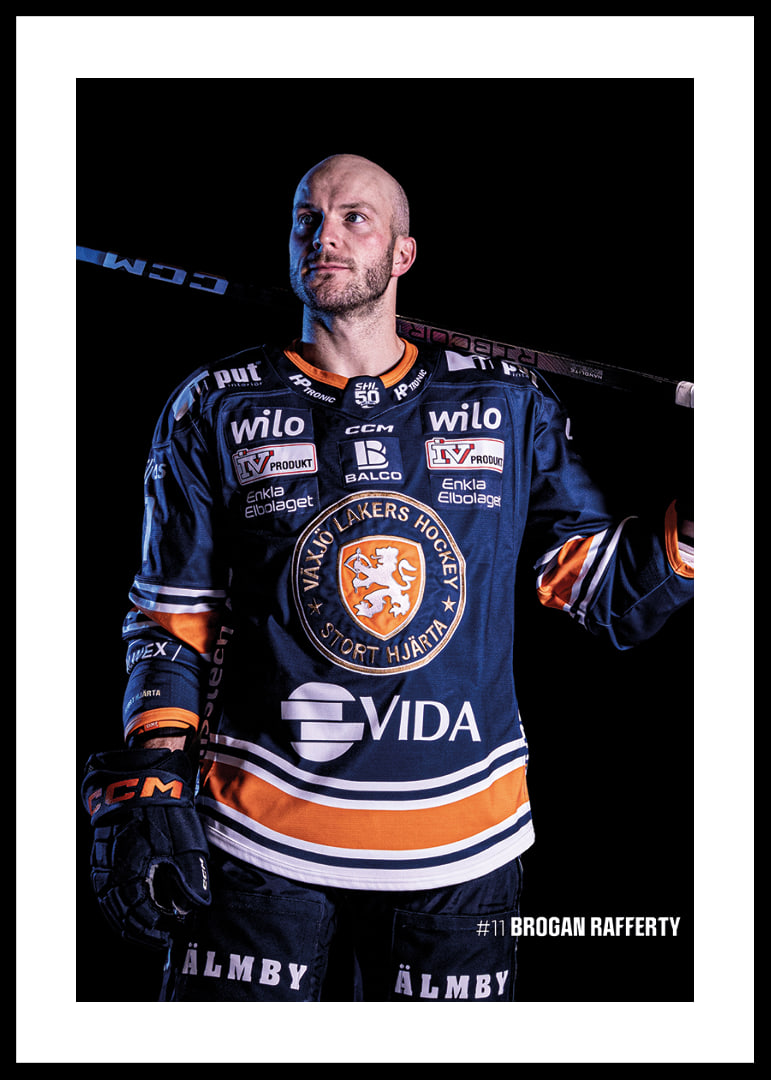 Brogan Rafferty #11 Växjö Lakers 2025/2026-12