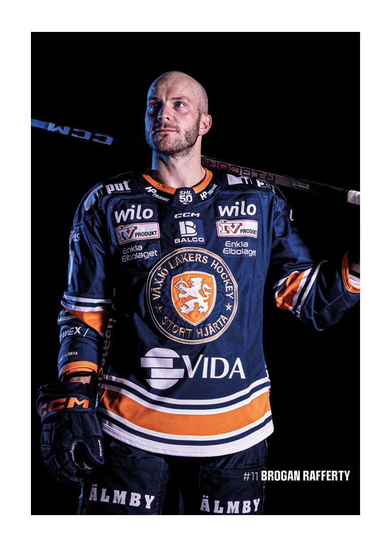 Brogan Rafferty #11 Växjö Lakers 2025/2026-12
