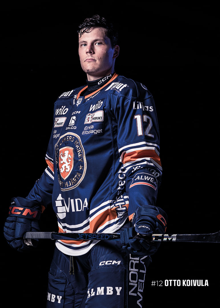 Otto Koivula #12 Växjö Lakers 2025/2026-12